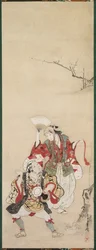 Danseurs de printemps Manzai, 18e siècle