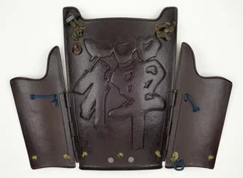 Plastron et deux plaques latérales d