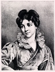 Portrait de la comtesse Praskovya Petrovna Kutaysova 1784-1870, 1827
