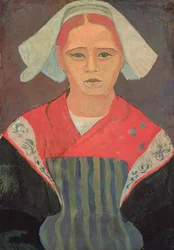Jeune fille bretonne