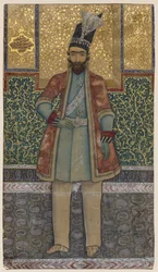 Portrait de Nâsir-od-din Shah