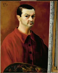 Moise Kisling, autoportrait (huile sur toile)