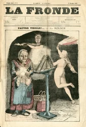 Couverture de « La Fronde (1869-1870) », numéro 7, Satirique en Couleurs