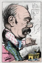Portrait de Jules Gabriel Célibataire, notable français du 19ème siècle