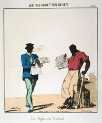 Le Figaro et le Radical, 1871