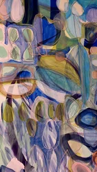 Formes abstraites fluides
