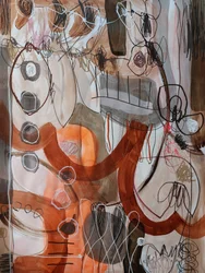 Formes abstraites chaleureuses