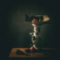 Socle « Moody Strawberry »