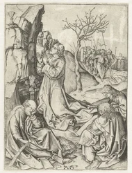 Christ sur le mont des Oliviers