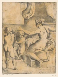 Vénus avec deux putti