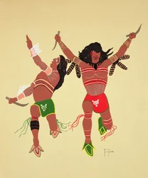 Guerriers Kiowa