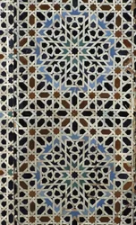 Bou Inania Madrasa, zellij, 14e siècle