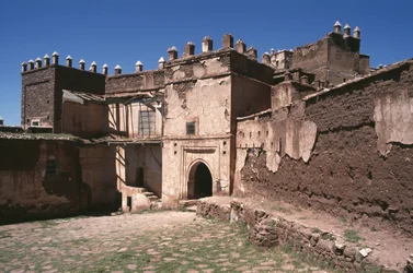 Vue extérieure de la Kasbah de Thami El Glaoui