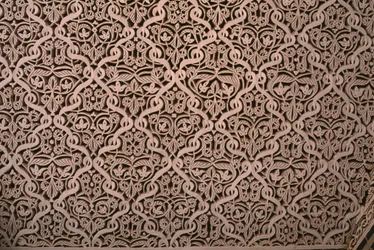 Kasbah de Thami El Glaoui, stuc, détail