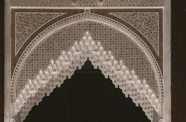 Kasbah de Thami El Glaoui, stuc, détail