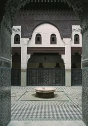 Madrasa Bou Inania, cour