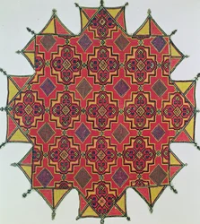 Textile avec motif géométrique