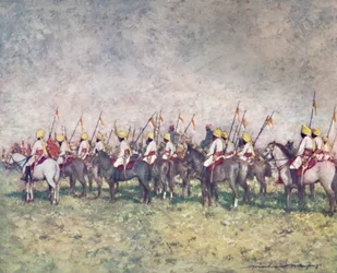 Un régiment indigène distingué