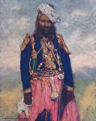 Un serviteur de Rajgargh, 1903