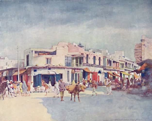 Une scène de rue, 1903