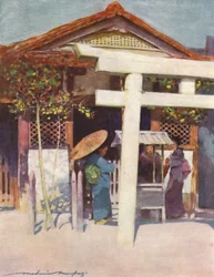 Un temple ensoleillé, vers 1887, 1901