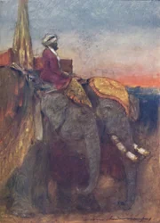 Éléphants de Jaipur, 1903