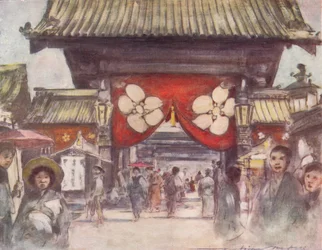 Vers le temple