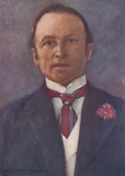 Lord Curzon dans son bureau à Delhi, 1903