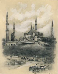 Mosquée Sainte-Sophie, Constantinople, 1903