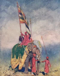 Un porte-étendard, 1903