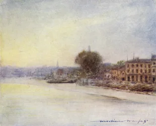 Au-delà du pont de Hammersmith