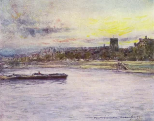 Chelsea Reach, avec la vieille église
