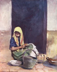 Les enfants du monde : Espagnols, aidant leur mère