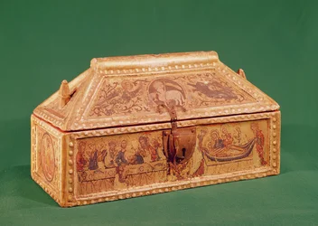 Coffre autrefois pensé contenir le Saint Suaire de Besançon, 13ème siècle