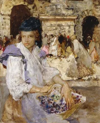 La Marchande de fleurs