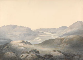 Baie de Barmouth, la jonction des rivières Mowddach et Gwinion