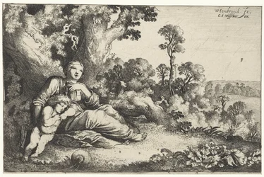 Agar et Ismaël dans le désert