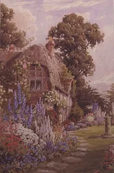 Un jardin de cottage