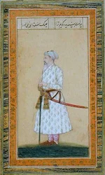 Un prince portant une épée, de l