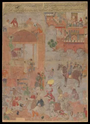Anushirvan pose les fondations de Ctésiphon à une heure propice