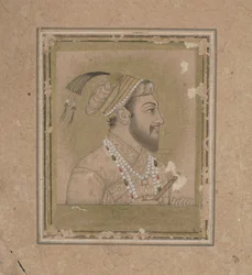 Portrait de Shah Jehan, 17e siècle