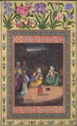 Rassemblement nocturne, folio de l
