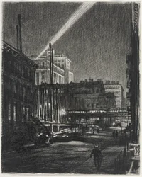 Nuit de New York (recto)