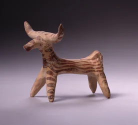 Taureau, vers 1400-1100 av. J.-C. (terre cuite)