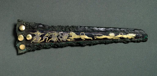 Dague (bronze, or et argent)