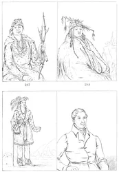 Delawares et Mohicans, 1841