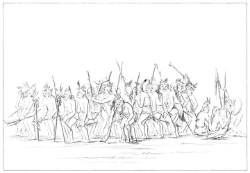 Danse du chien des Sioux