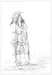 Brave iroquois, 1841