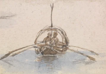 Un des trois études de gondoles