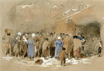 La distribution de charbon